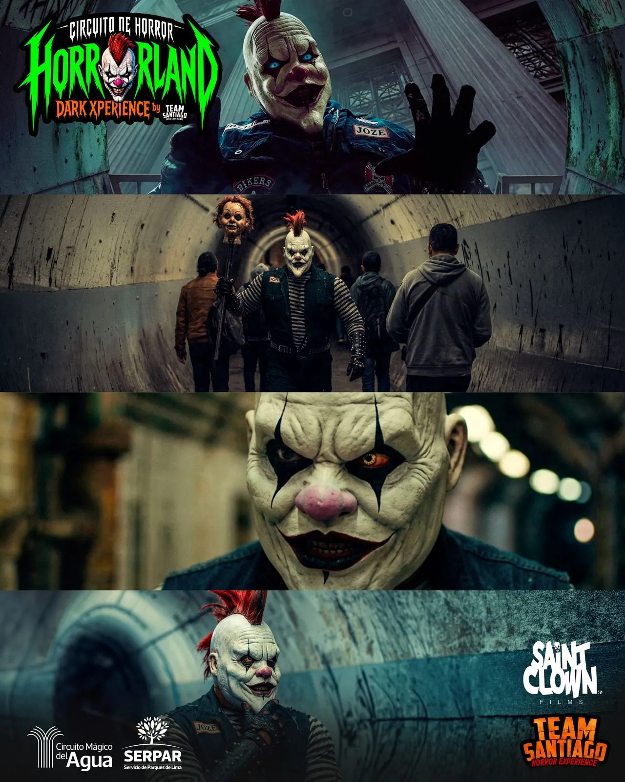 Póster Saint Clown Circus